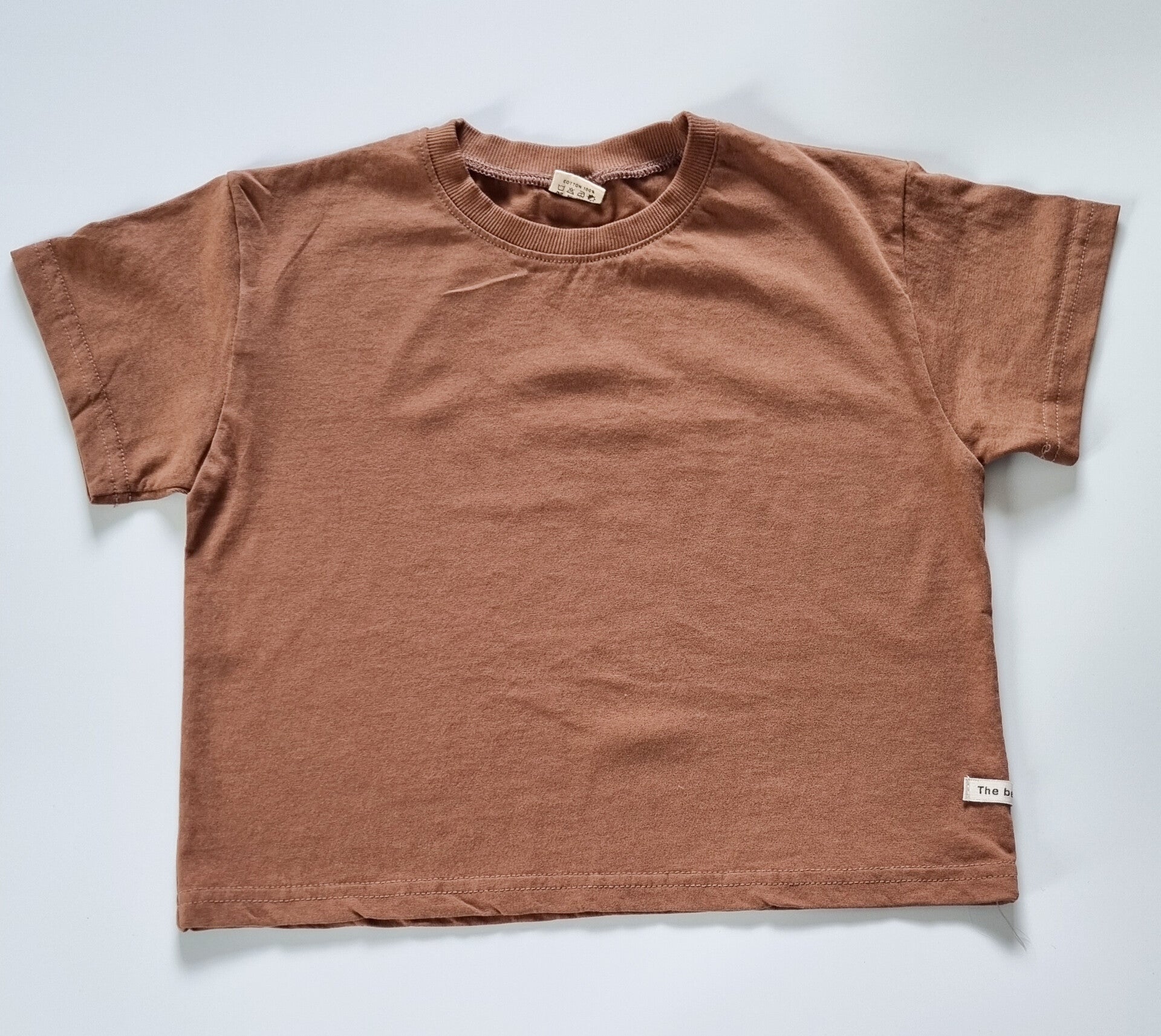 Brown tee