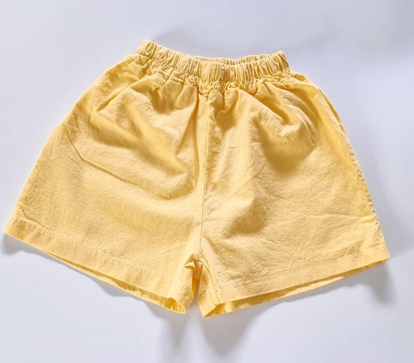 Yellow shorts