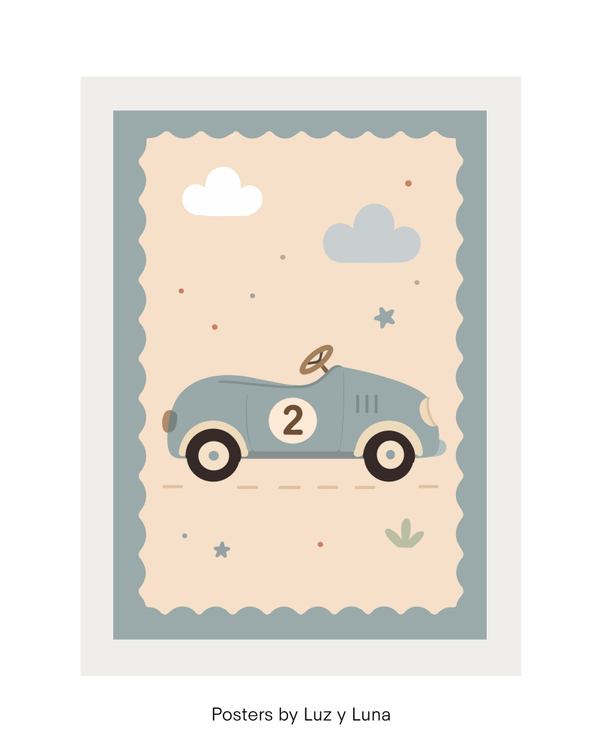 Poster Little Racer No. 2