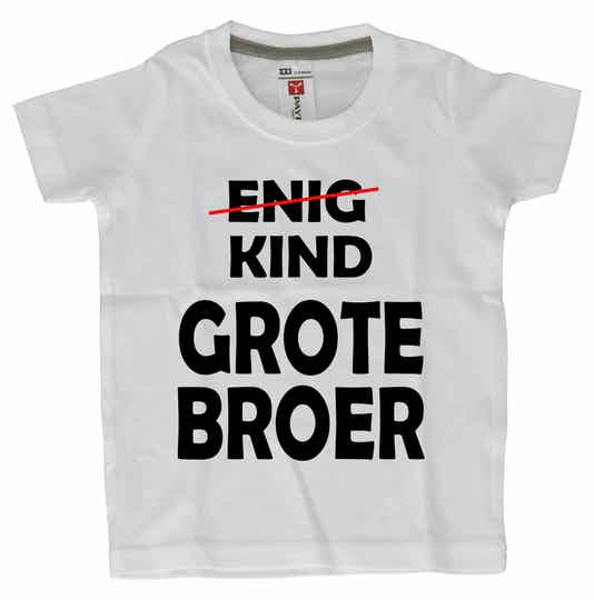 Dreumes/Baby T-shirts  Grote broer