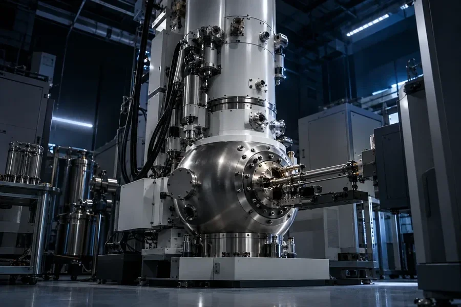 AI-generated conceptual artwork: A cryo-electron microscopy laboratory; not the researchers’ actual facility.