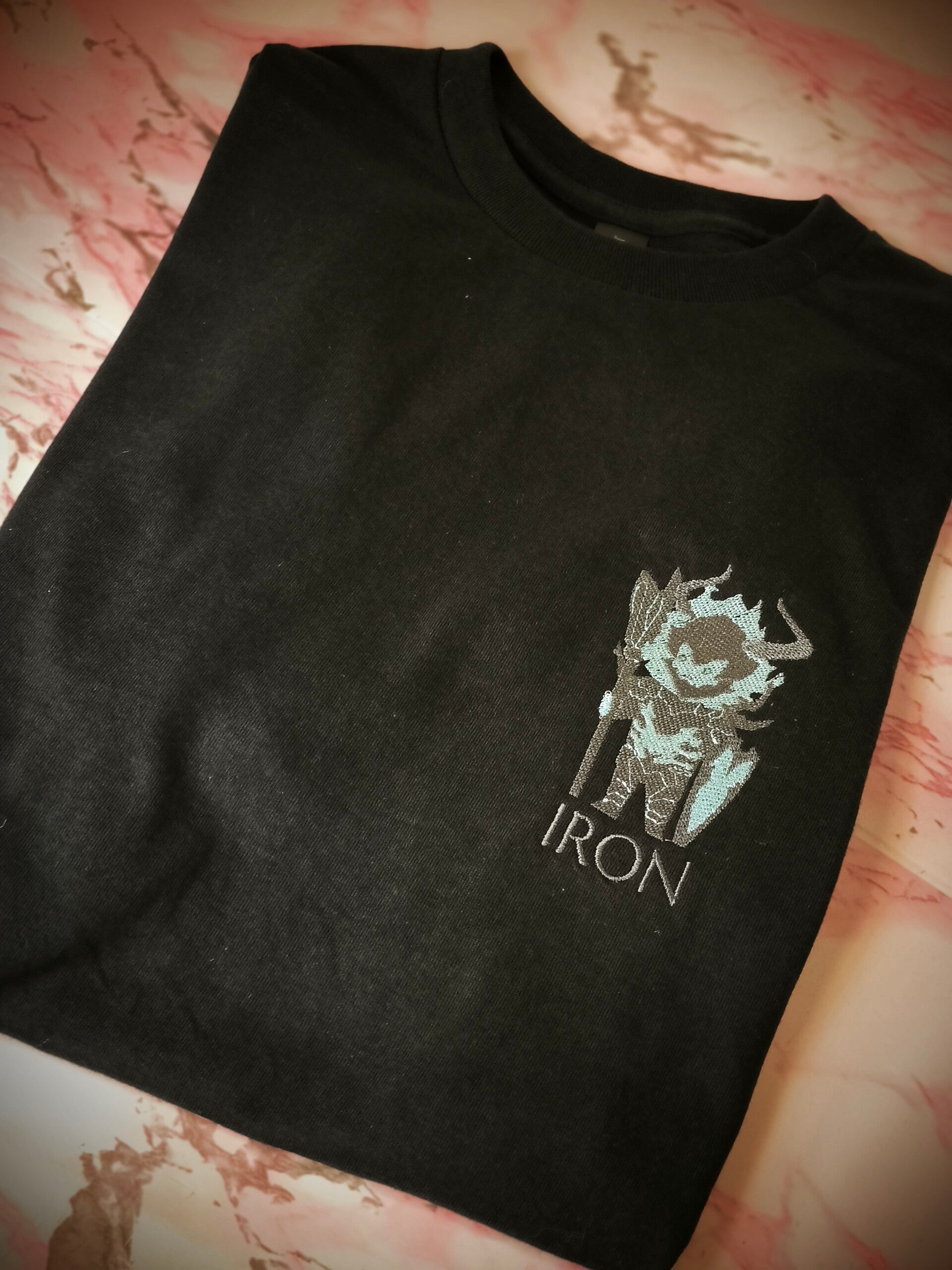 🖤 1. Iron – Shadow Knight Tee