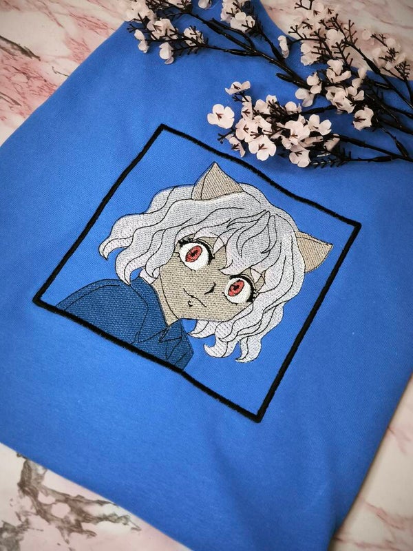 Pitou Portrait – Anime Embroidery | Hunter x Hunter Streetwear
