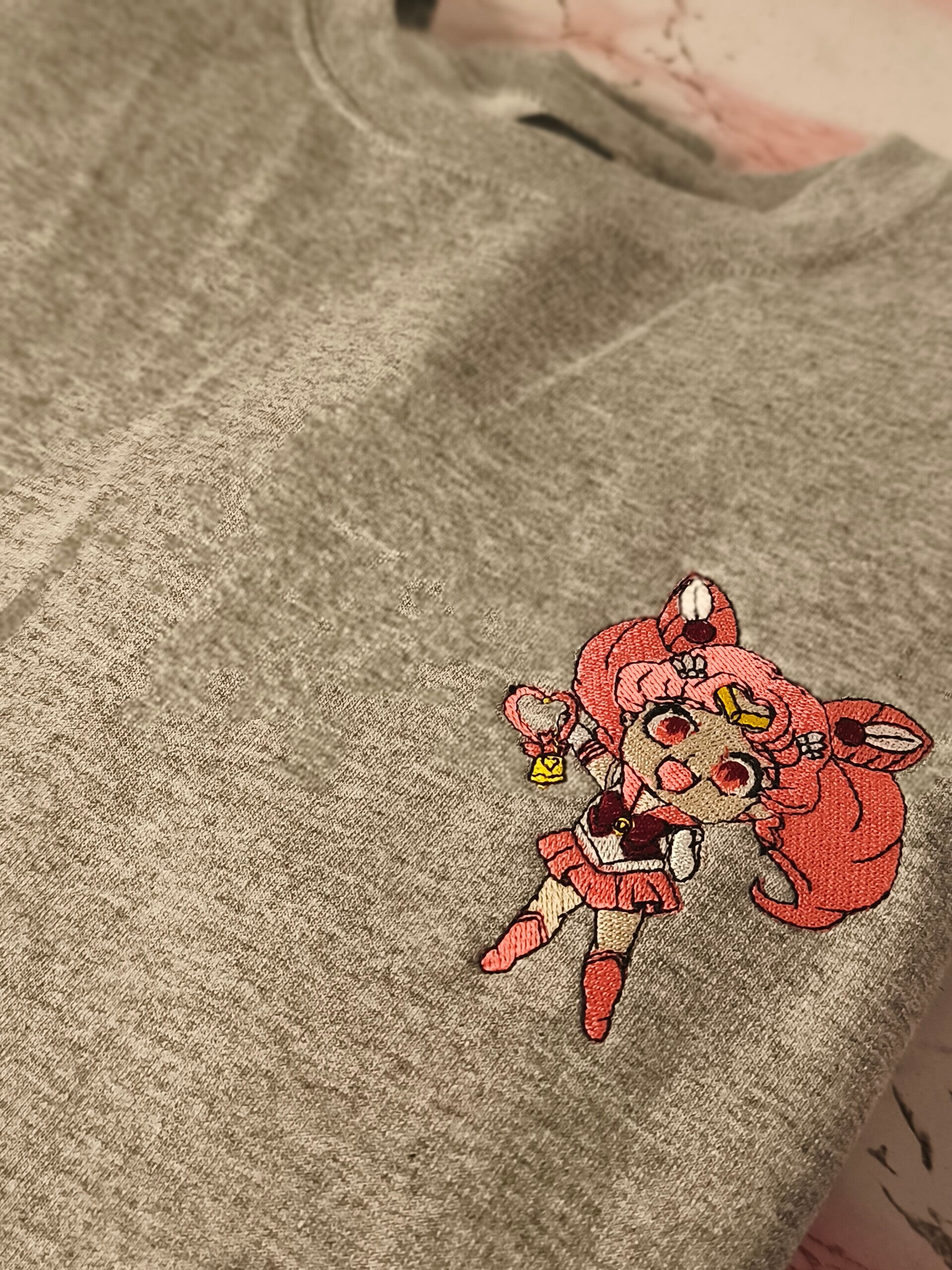 Chibiusa Minimal Chibi Sweater – Front Embroidery