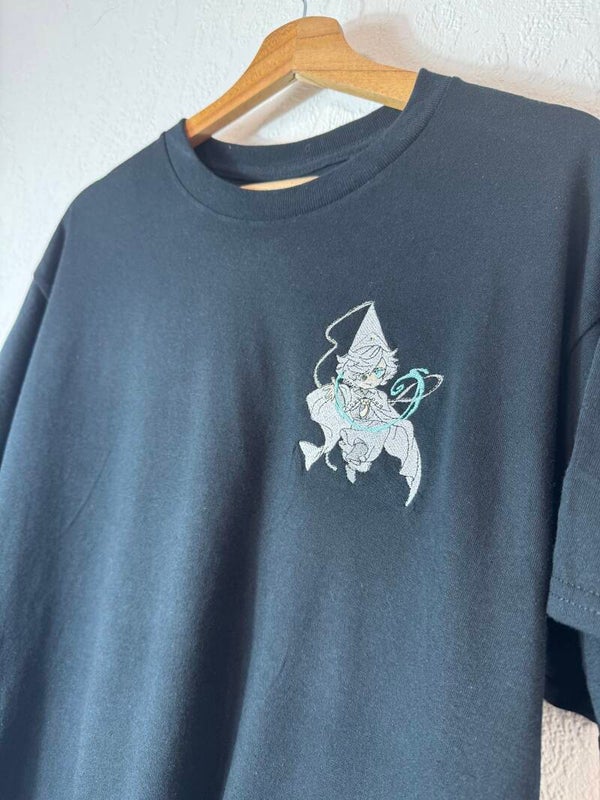 Chibi Qifrey Shirt | Witch Hat Atelier Embroidered Tee