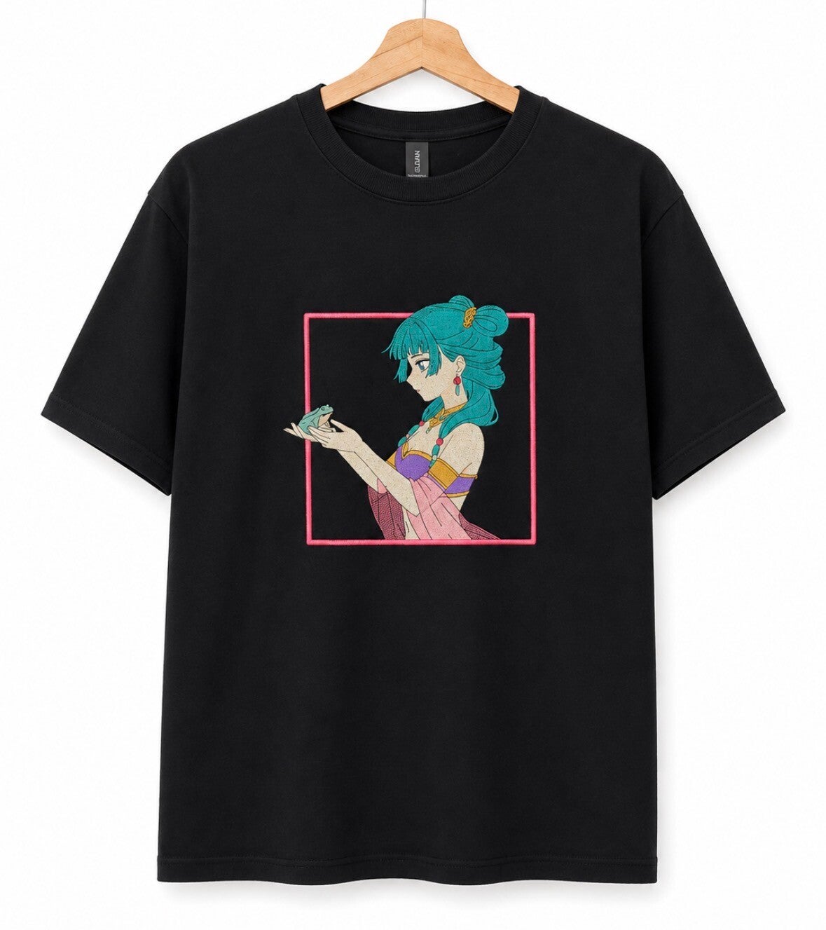 Maomao – The Apothecary Diaries | Besticktes T-Shirt Schwarz