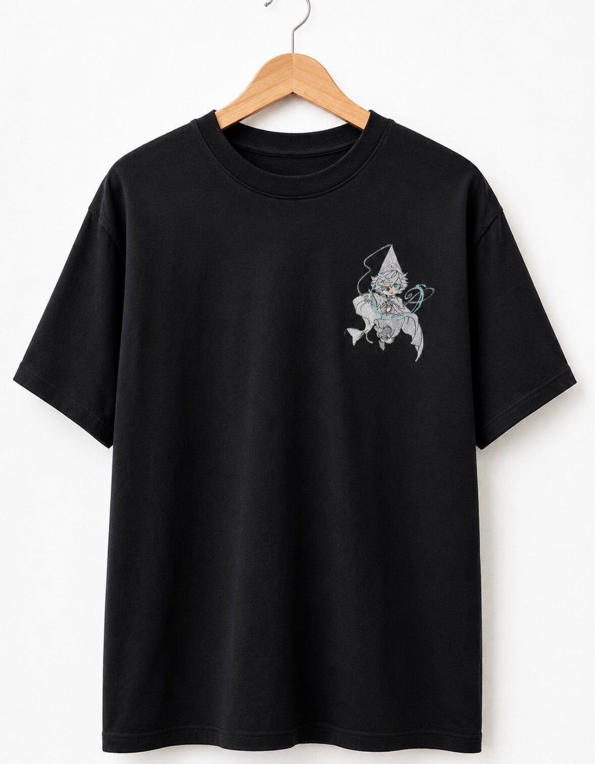 Chibi Qifrey Shirt | Witch Hat Atelier Embroidered Tee