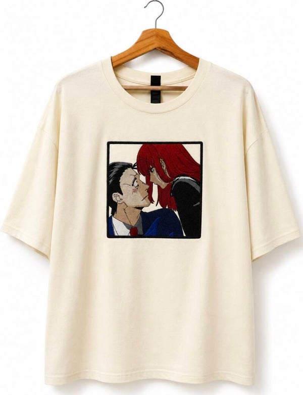Smoking Behind the Supermarket with You – Yamada Back Embroidery Tee