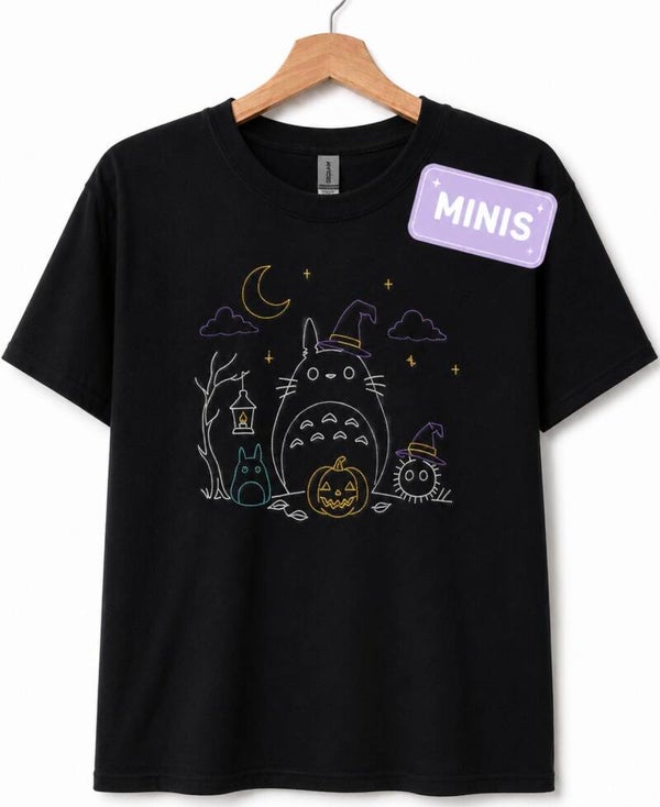 Totoro Halloween Outline | MINIS T-Shirt