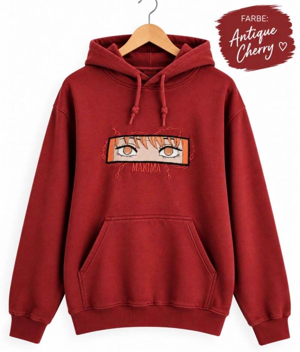 Makima Chainsaw Man Hoodie – Anime Embroidery Streetwear Hoodie