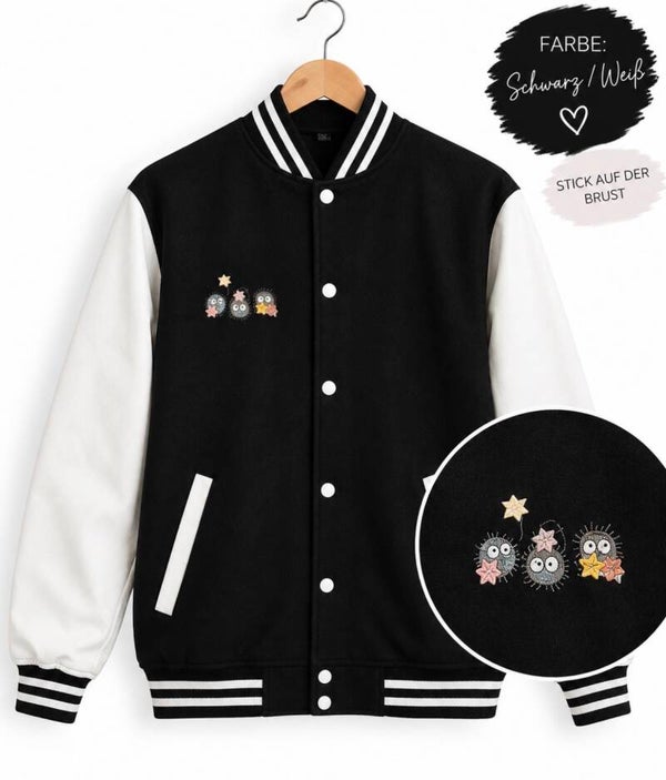 College-Jacke „Ghibli University“ – gesticktes Design