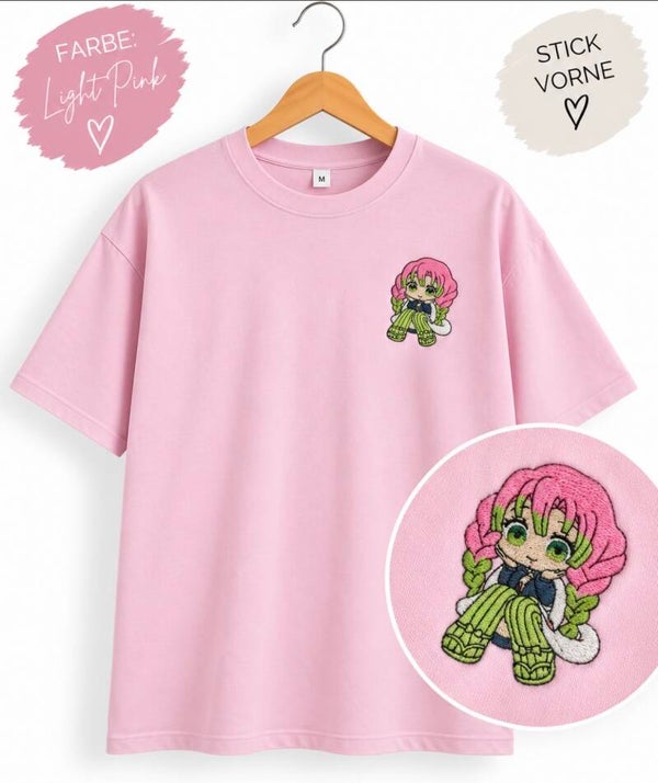 Mitsuri Kanroji Chibi Shirt – Demon Slayer Edition 💕🌸