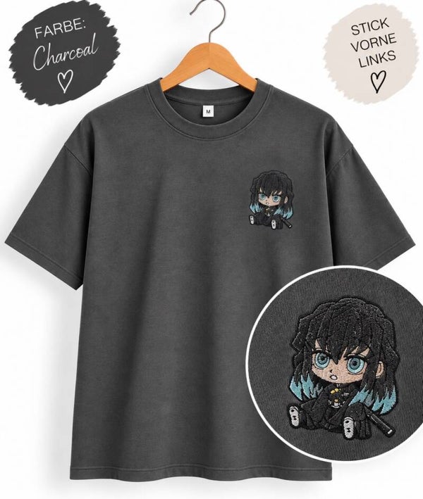 Mist Hashira Stickerei – Anime Shirt, Sweater oder Hoodie | Handmade Demon Slayer Inspired Design