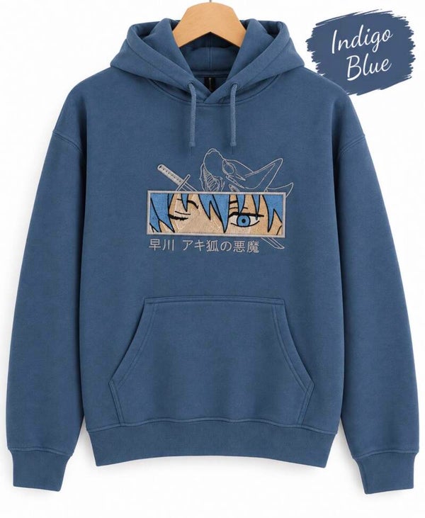 🦊 Aki Hayakawa – Fox Devil Hoodie Chainsaw man