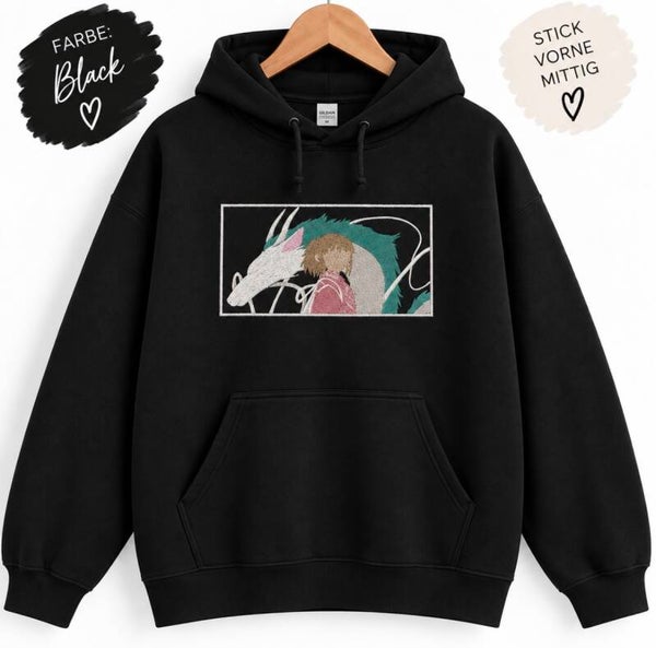 Chihiro T-Shirt – Spirited Away Fanart | Besticktes Anime Shirt | Unisex Streetwear
