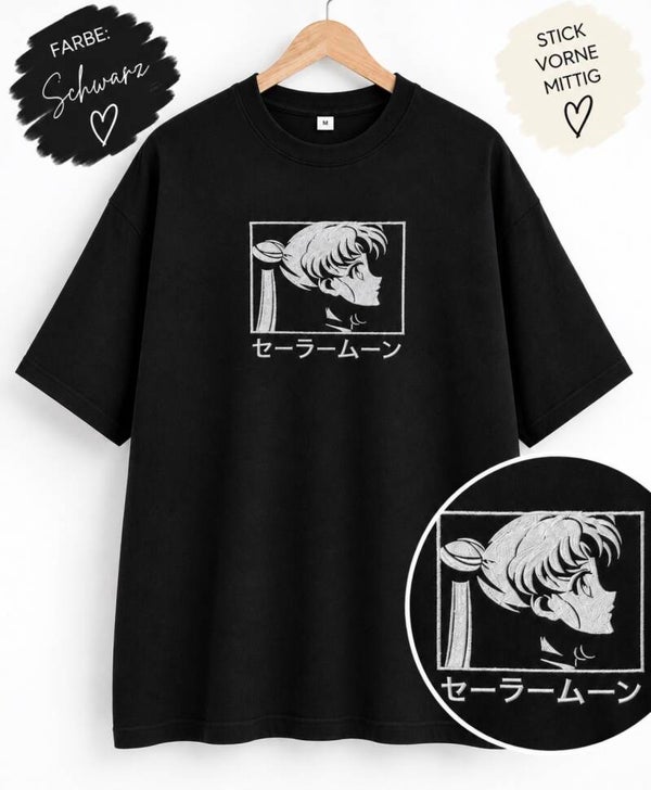 Sailor Moon T-Shirt | Classic Moonlight Edition | Black