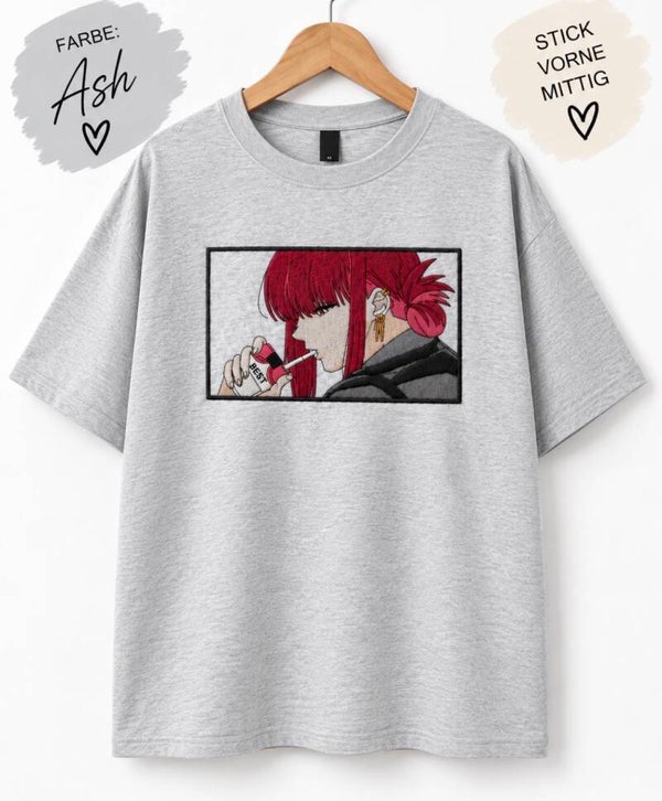 Smoking Behind the Supermarket with You – Yamada Back Embroidery Tee