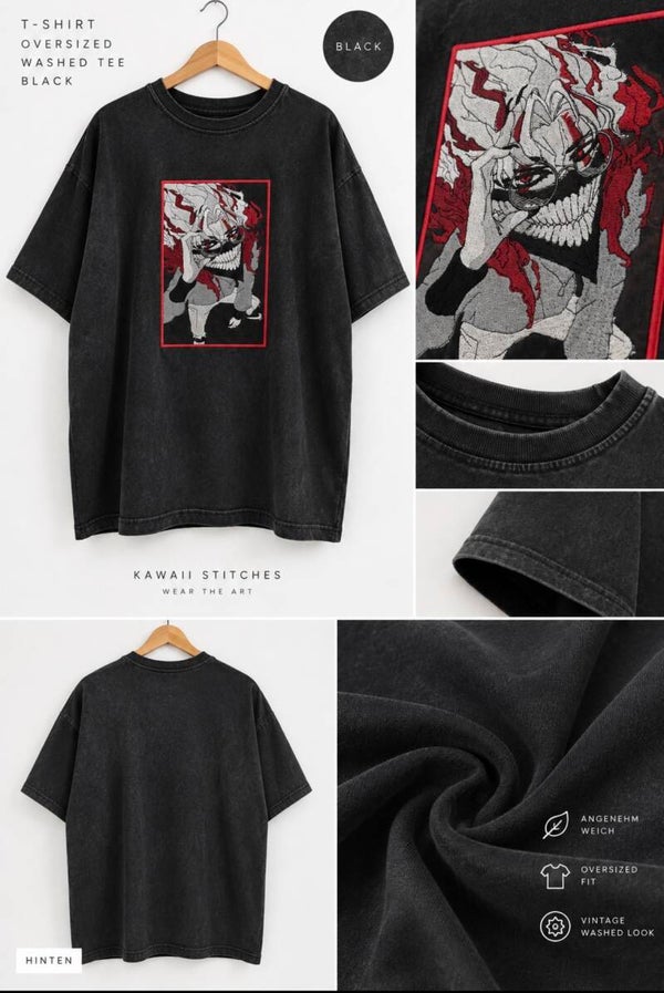Okarun – Oversized Washed Tee