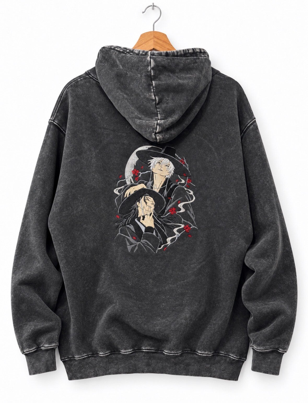 Gojo & Geto – Vintage Washed Hoodie