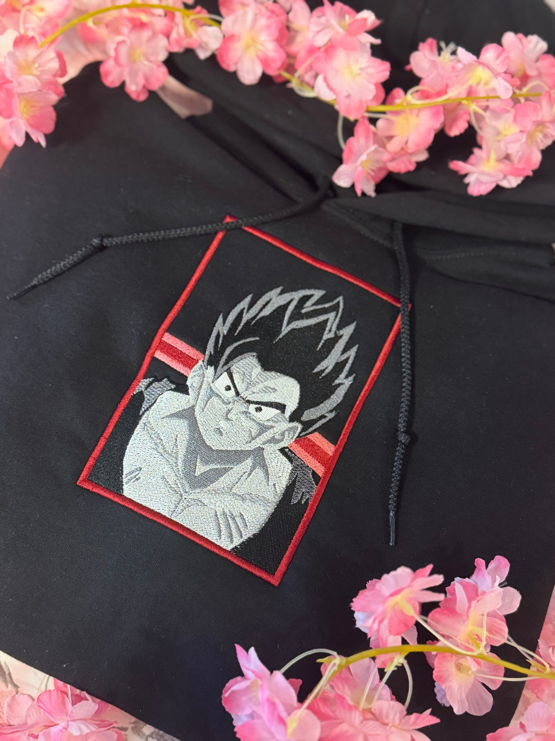 Dragon Ball Kid Gohan Embroidery Hoodie – Clean Anime Design
