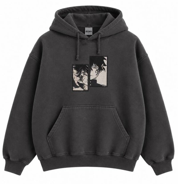 Black Clover – Asta & Liebe | Besticktes Anime T-Shirt, Sweater & Hoodie