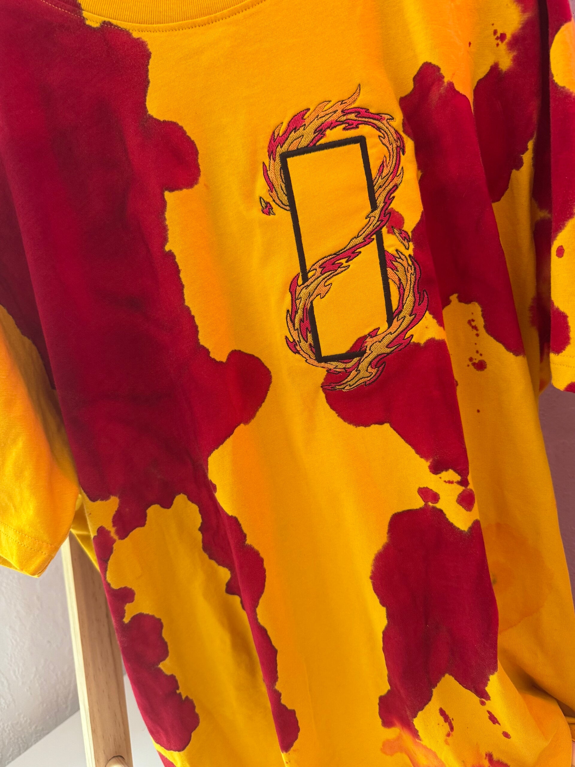 Rengoku Flame Dyed Tee