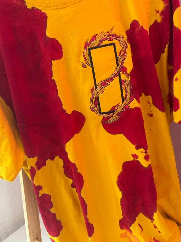 Rengoku Flame Dyed Tee