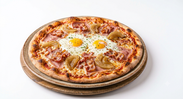 Roberto   : Skinka + Bacon + Ägg + Lök
