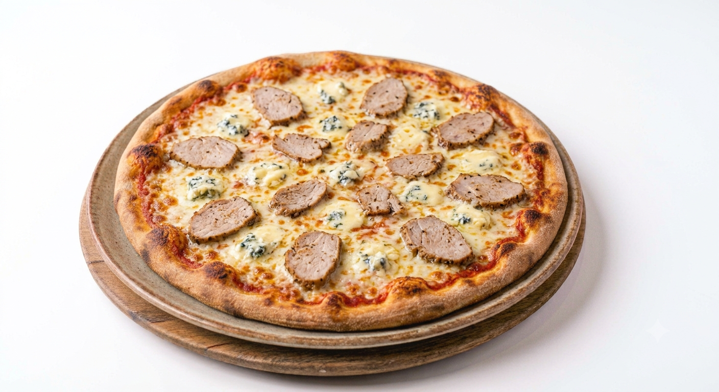 Gorgonzola  : Fläskfile + Tomater + Gorgonzola