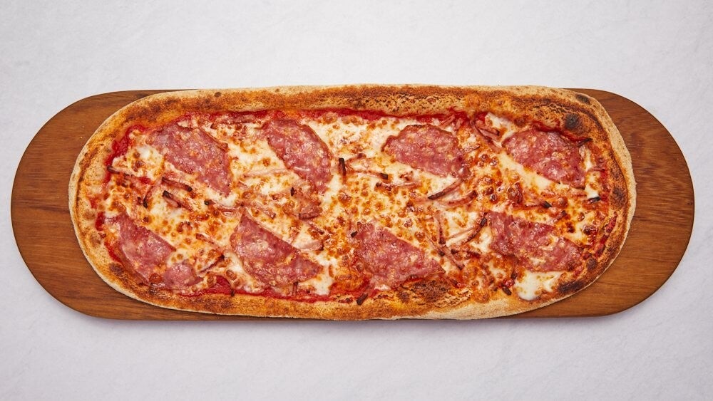 Flatbread Ost och salami