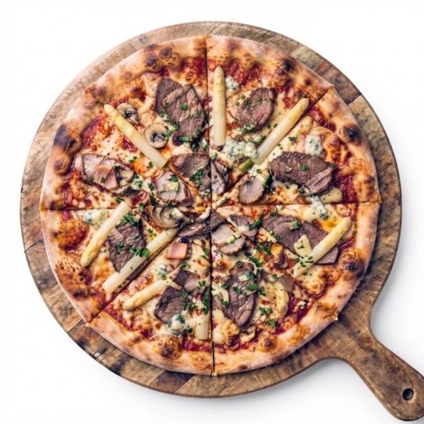 Markus  : Champinjoner + Sparris + Gorgonzola + Oxfile + Beasås