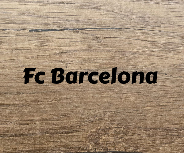 Fc Barcelona   : Champinjoner + Salami +Lök +Tomater + Bacon +Cayenne Peppar