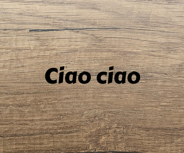 Ciao ciao  : Fläskfile + champinjoner + Lök+ Viltök