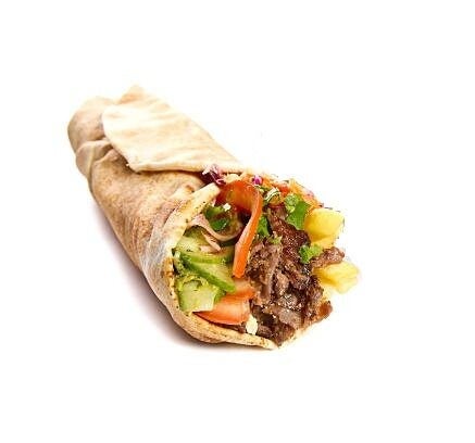 Kycklingkebab rulle