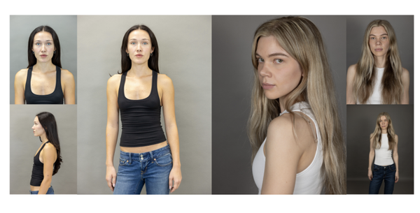Model Shoot (Basic "Digitals")