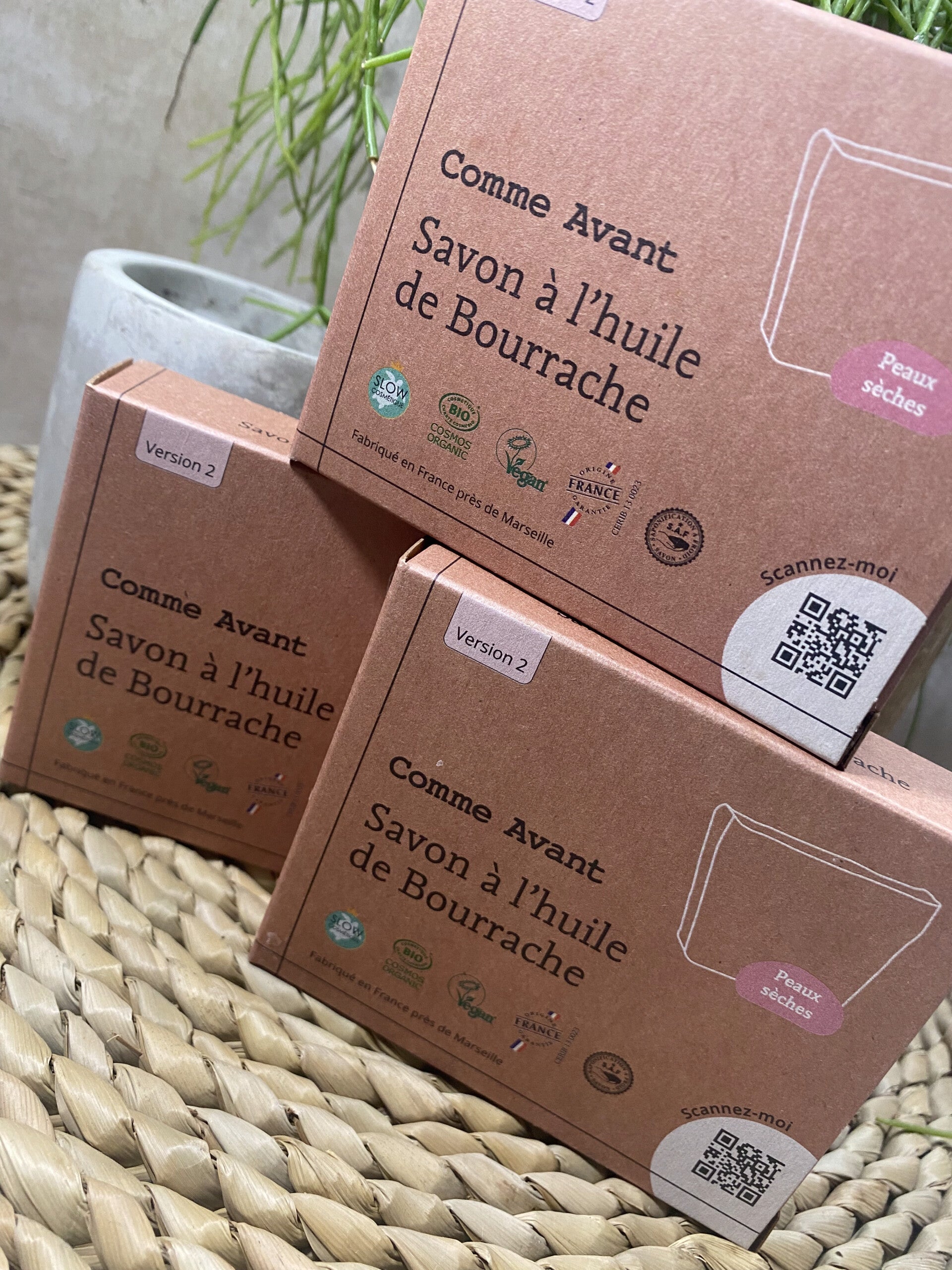 Savon à l'huile de bourrache