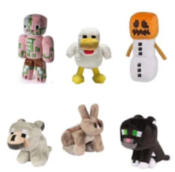 Minecraft knuffel verassing