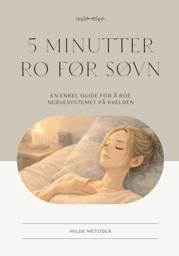 5 minutter ro før søvn