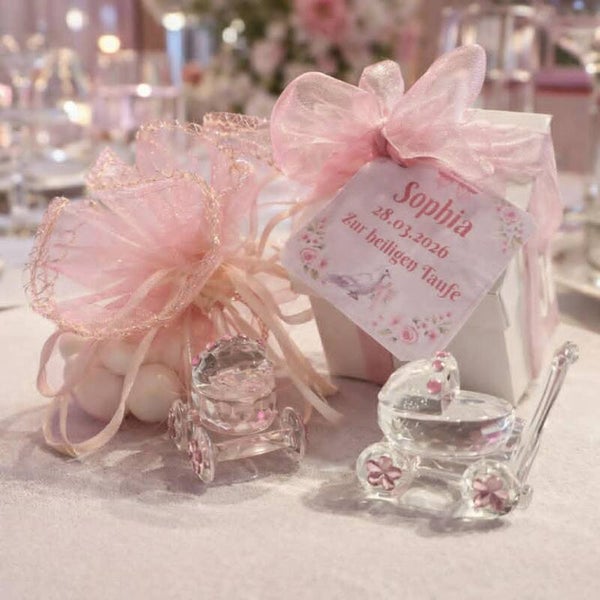 Gastgeschenk Taufe Geburt Mevlüt Babyshower Bonboniere Neonato Rosa Geschenk