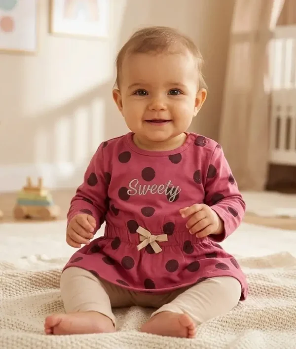 Baby Set Geschenkset Gr. 62 68 74 80 Langarmshirt Shirt Hose Mädchen Geburt rosa