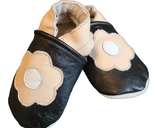 Baby Lederschuhe Krabbelschuhe Haus- und Lauflernschuhe 0-6M Babyschuhe