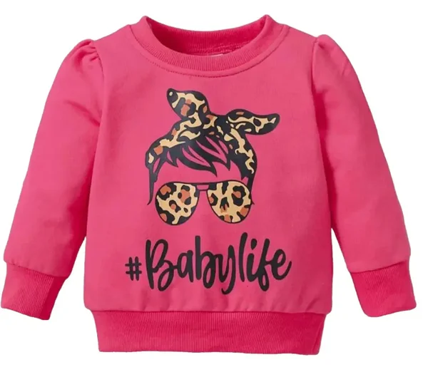 Baby Langarmshirt 80 86 Baumwolle 1. Geburtstag 12-18M Rosa Shirt Langarm