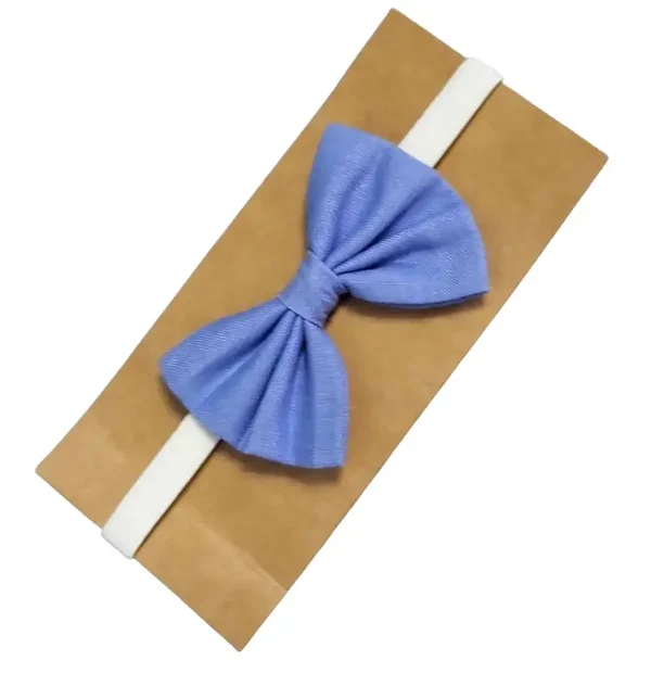 Baby Junge Fliege Blau Elegant Verstellbar Gummizug Taufe Hochzeit Party