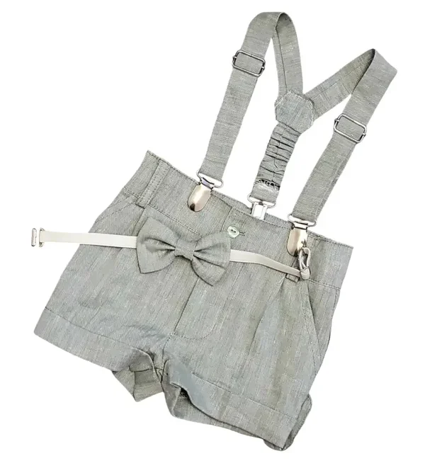 Baby Anzug Sommer Gr. 56 62 Taufe Junge Geschenkset Geschenk Geburt 0-3 Monate Set