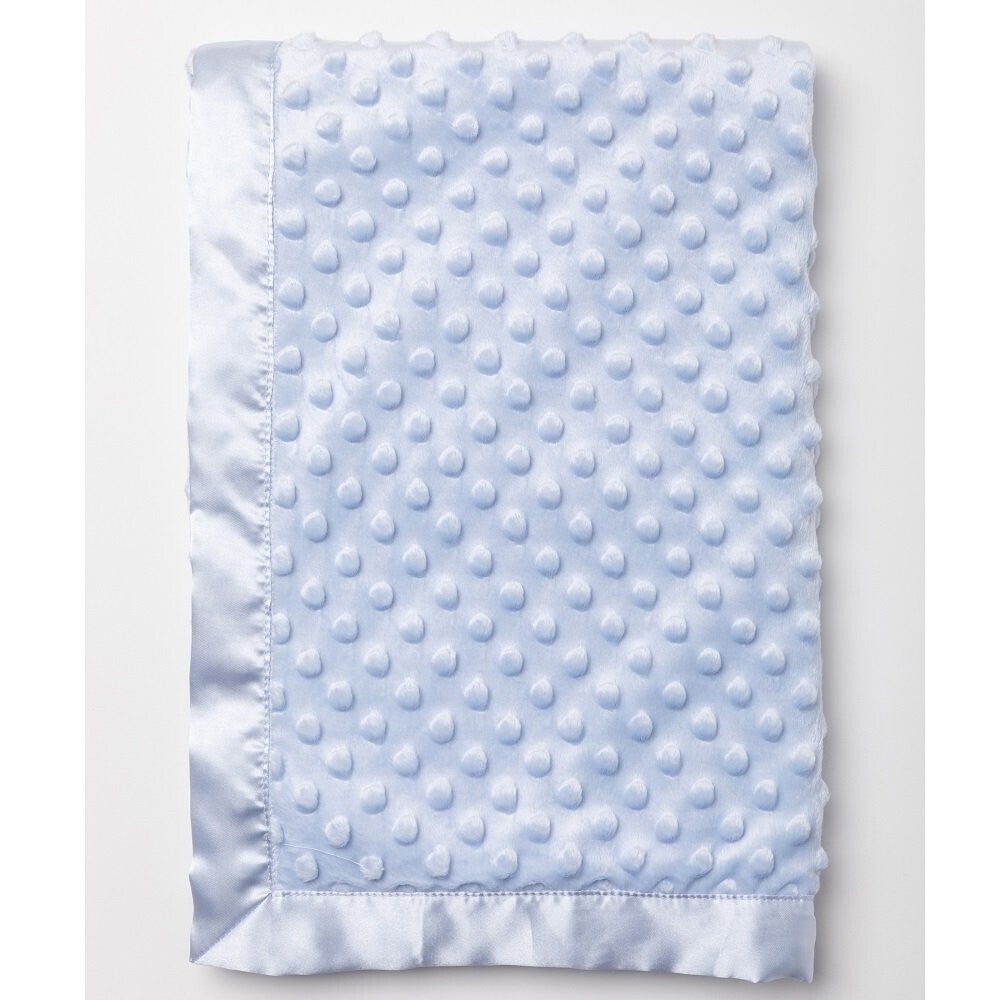 Taufdecke Babydecke Taufe Geburt Babygeschenk Kuscheldecke Erstausstattung Blau