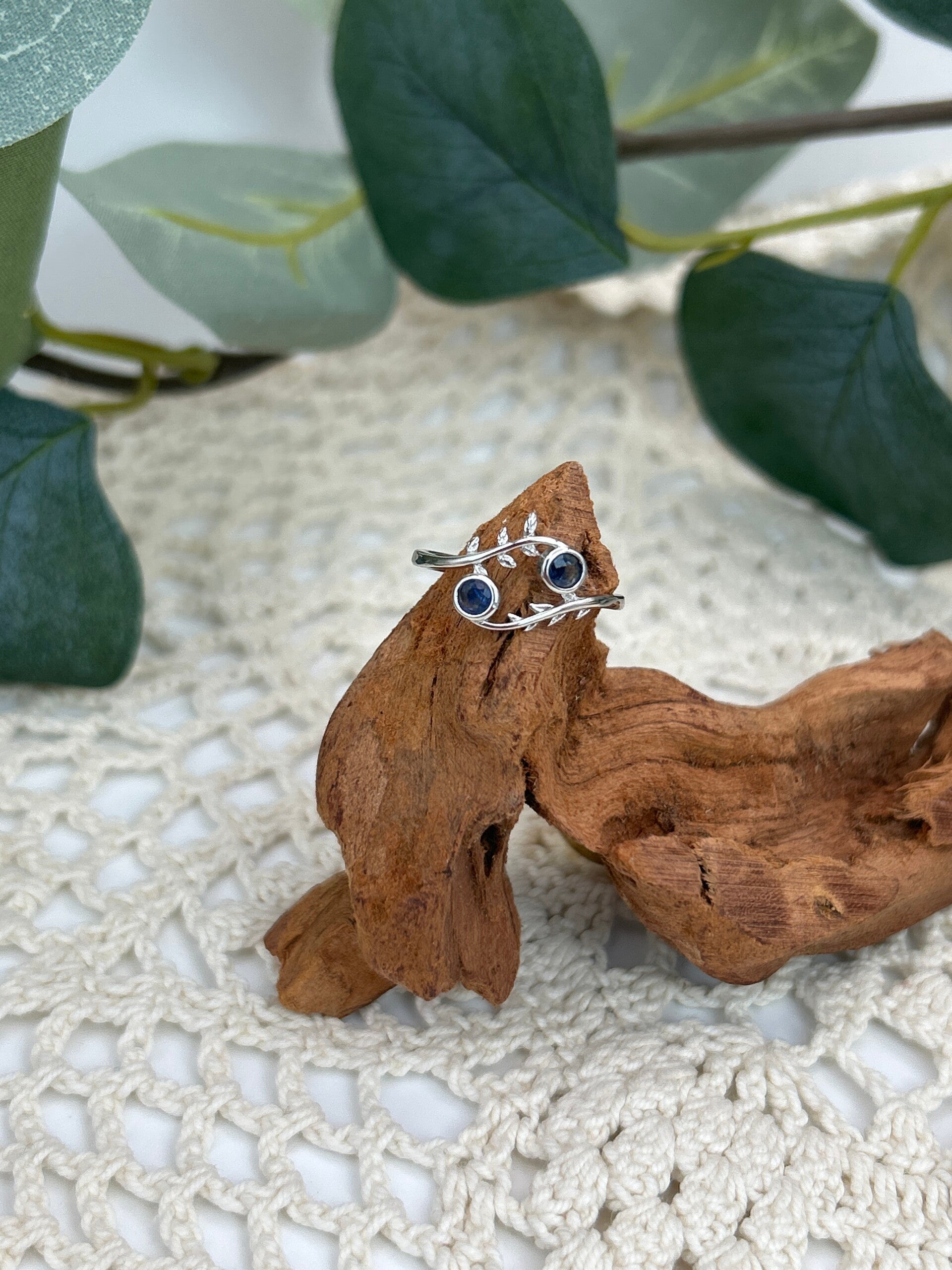 Blauer Saphir Ring