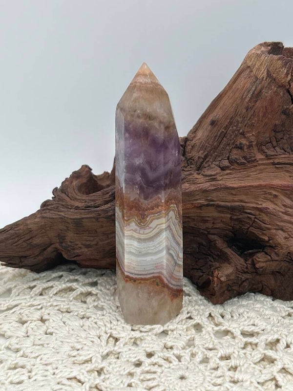 Amethyst Achat Turm