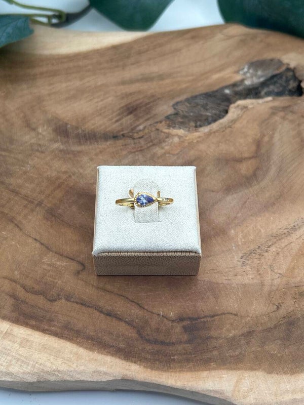 Tanzanit Ring