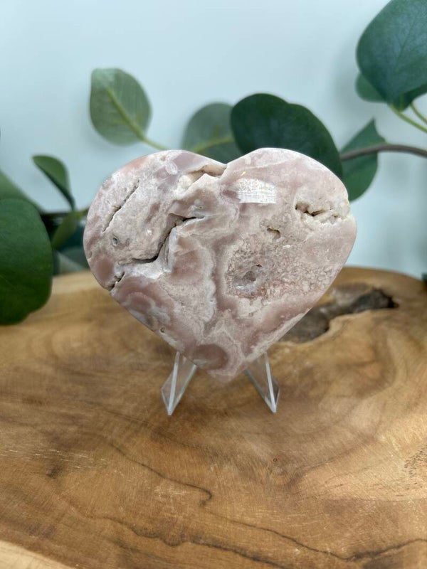 Pink Amethyst Herz