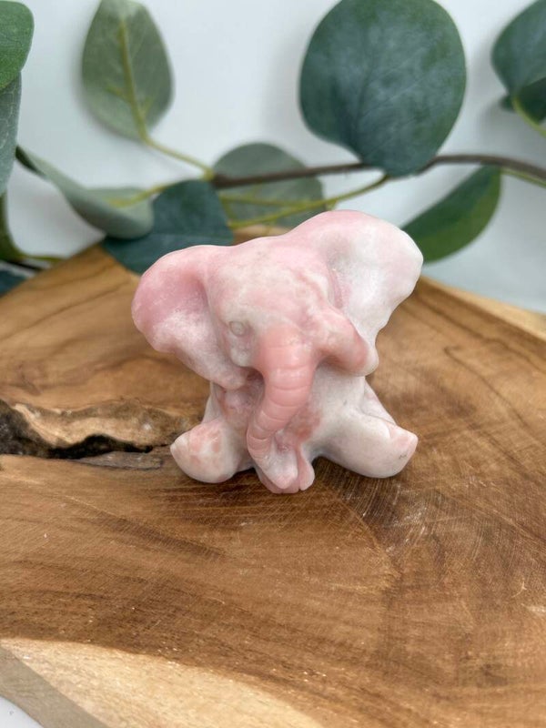 Pinker Opal Elefant